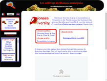 Tablet Screenshot of dionaeadiversity.com